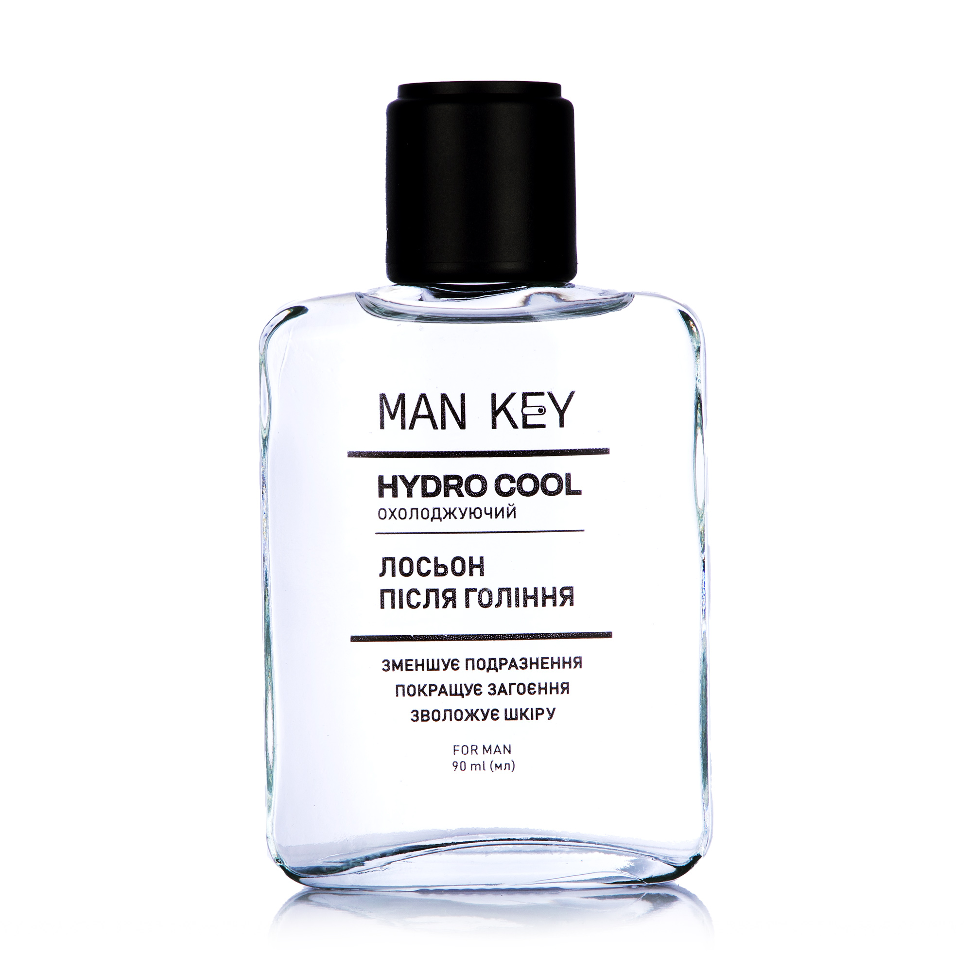 Чоловічий лосьйон після гоління MAN KEY Hydro Cool, 90 мл